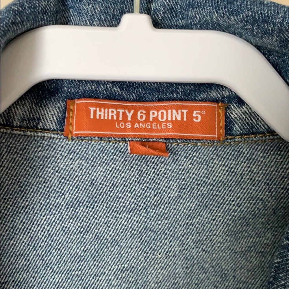 Distressed Jean Jacket